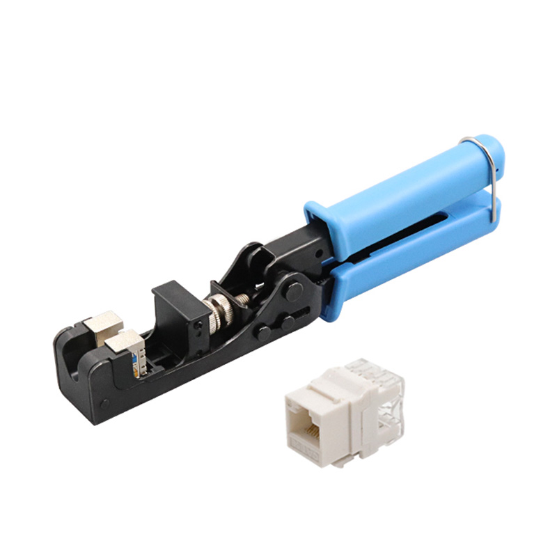 RJ45 Keystone Jack Punch Down Speed ​​Päätetyökalu 180 asteen PX-T-DS
