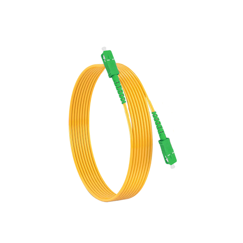 Yhden moodin SC APC SC APC Simplex Patch Cord 2,0mm
